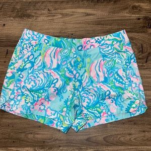 EUC Lilly Pulitzer Ocean View shorts